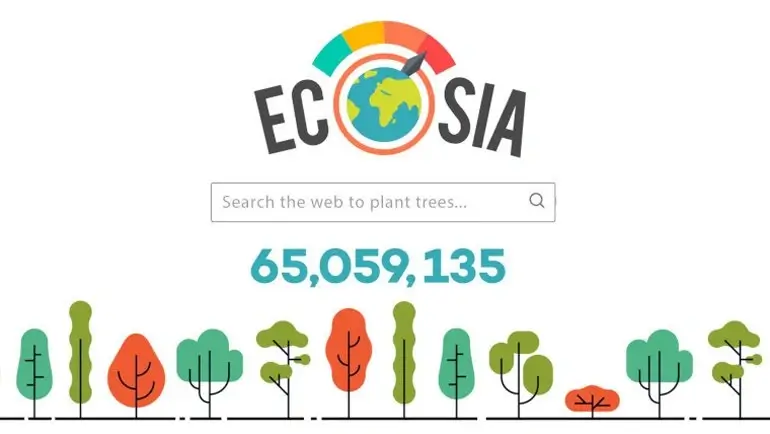 Ecosia: Ağaç Dikmeye Odaklanan Arama Motoru